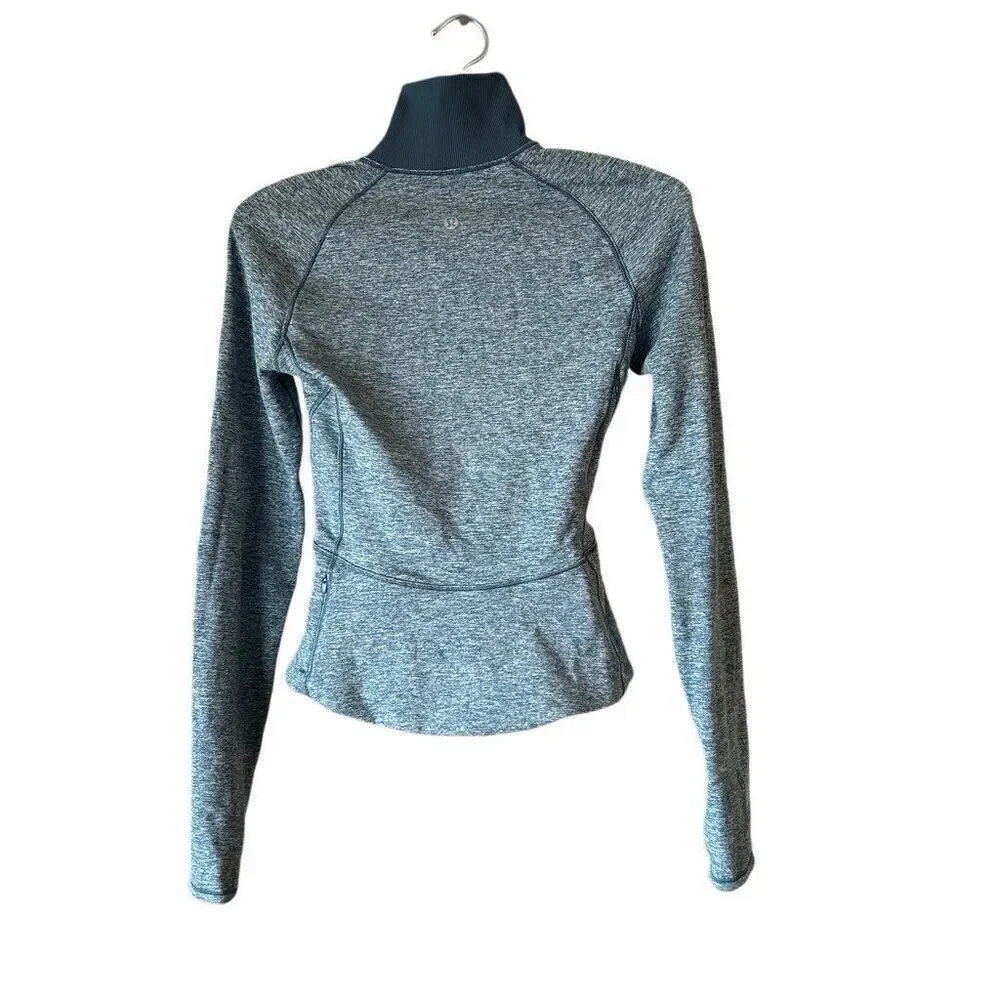 Lululemon Always Alert 1/2 zip pullover sweater long sleeve women’s 4